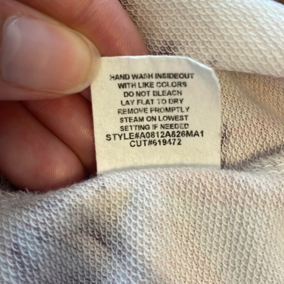 Kim & Cami Pink Print Top Size Medium Fern Print - Picture 9 of 9